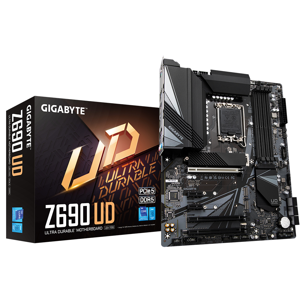 Bekijk afbeelding 5 van Gigabyte 1700 Z690 UD - DDR5/2xM.2/DP/HDMI/ATX